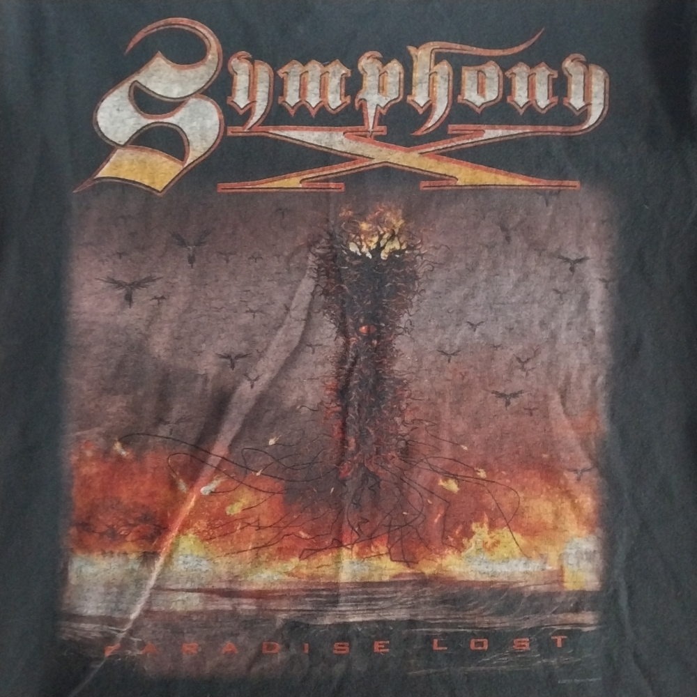 Symphony X Paradise Lost Album Metal Band Shirt